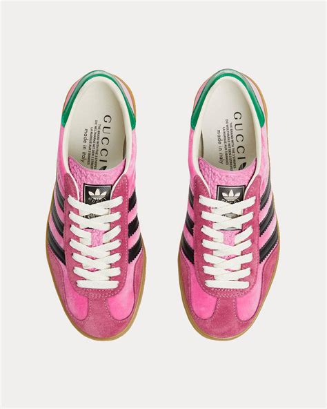 pink gucci adidas sambas|pink gucci adidas shoes.